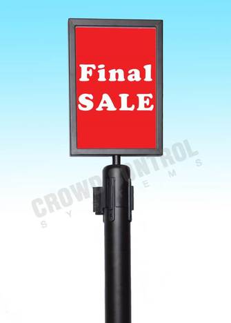 Retractable Sign Holders