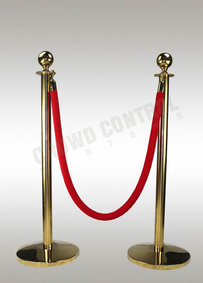 brass-finish-rope-barrier