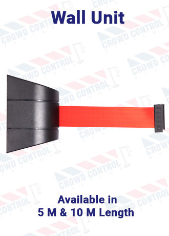 10M Wall Mounted Retractable Barriers
